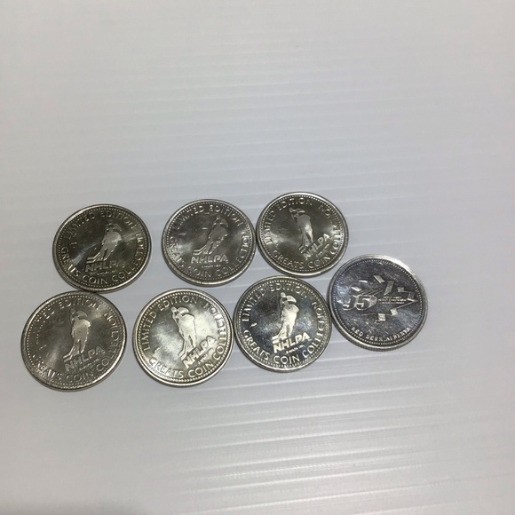 Hockey Greats coin collection 1996 NHLPA &1995 World Jr Championship Ltd Edition - Picture 8 of 9